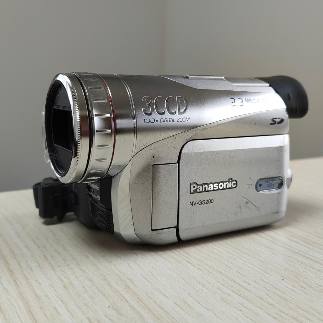 Panasonic NV-GS200 MiniDVビデオカメラ ダビングに