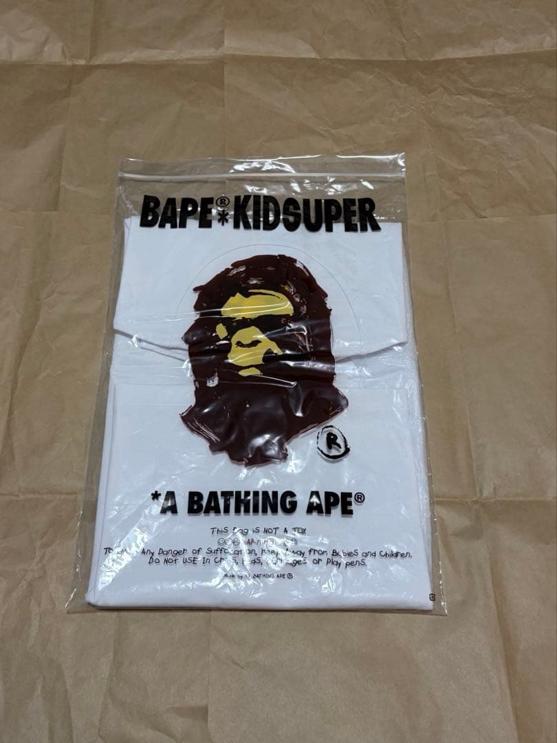 トップス Bape x Kidsuper Painting Ape Head Tee