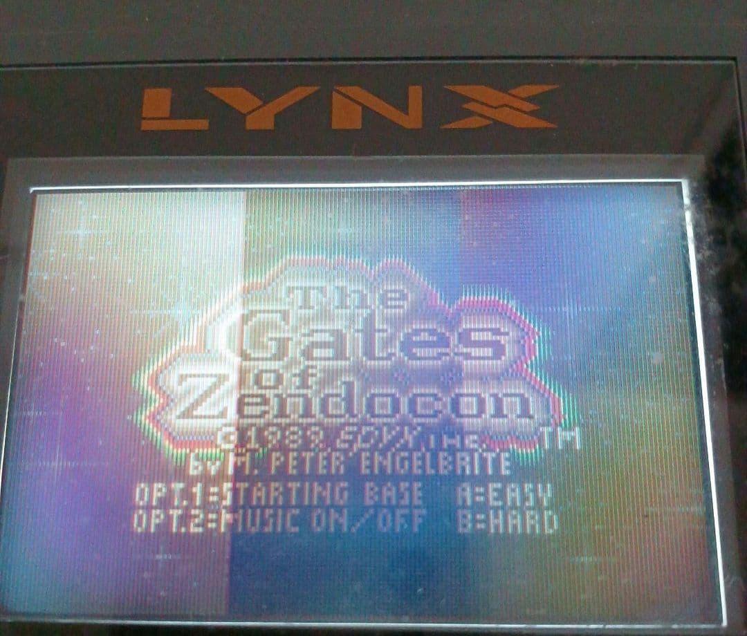 ATARI LYNX 　アタリ リンクス　本体 ソフト付き