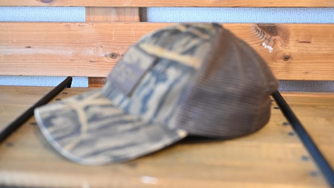 美品【FILSON be MossyOak】 迷彩キャップ