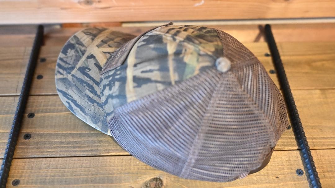 美品【FILSON be MossyOak】 迷彩キャップ