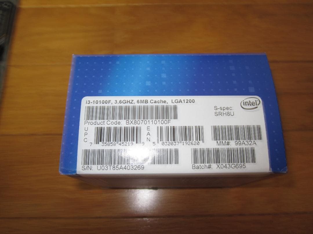 intel CORE i3.10100F + ASUS TUF B460Mセット