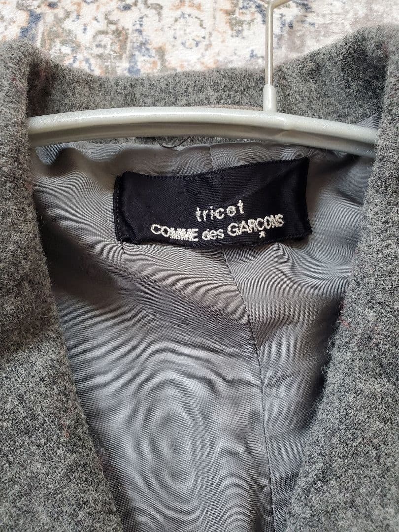 の*こ様 tricot COMME des GARCONS ショート丈 ウールジ