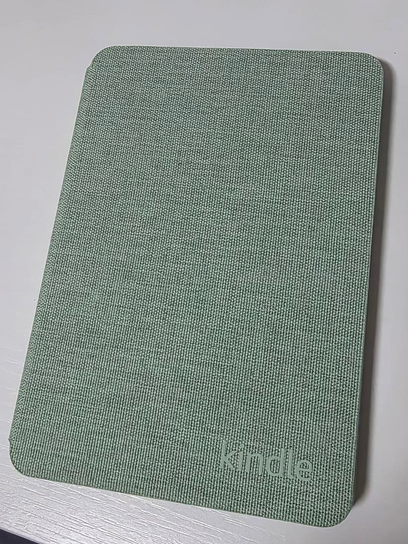 【美品】Kindle 第11世代 2024年 マッチャ電子書籍 純正ケース付