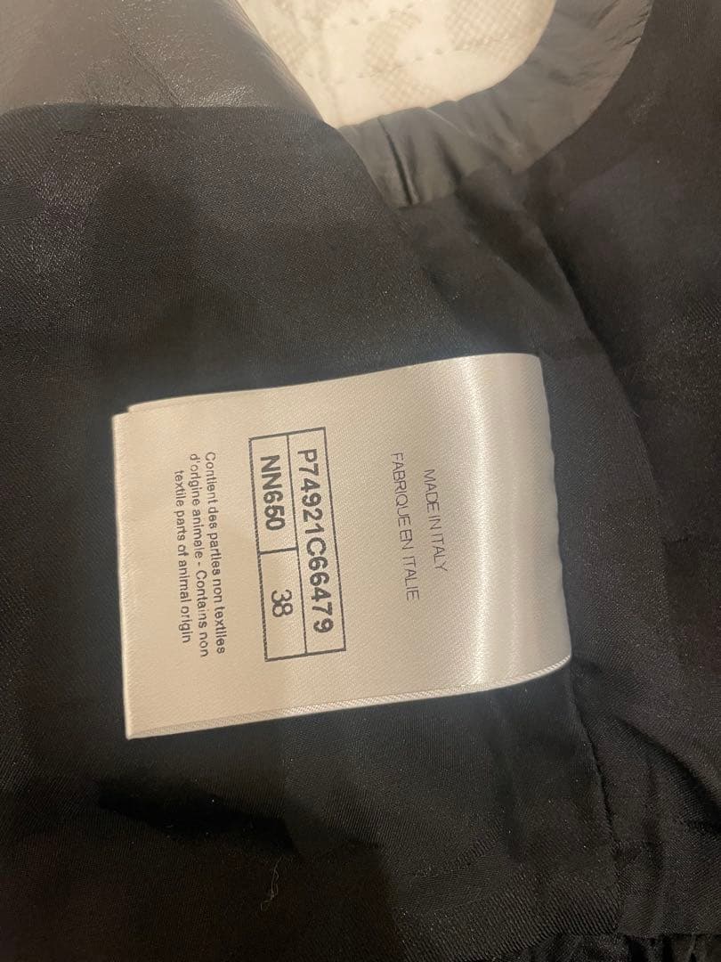 新品未使用★CHANEL★レザードット・チュールキャミソール