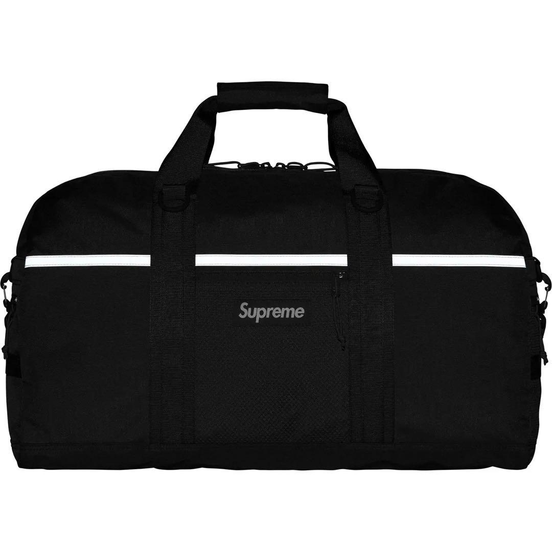ハ*ン様 Supreme 24FW Duffle Bag Black 47L