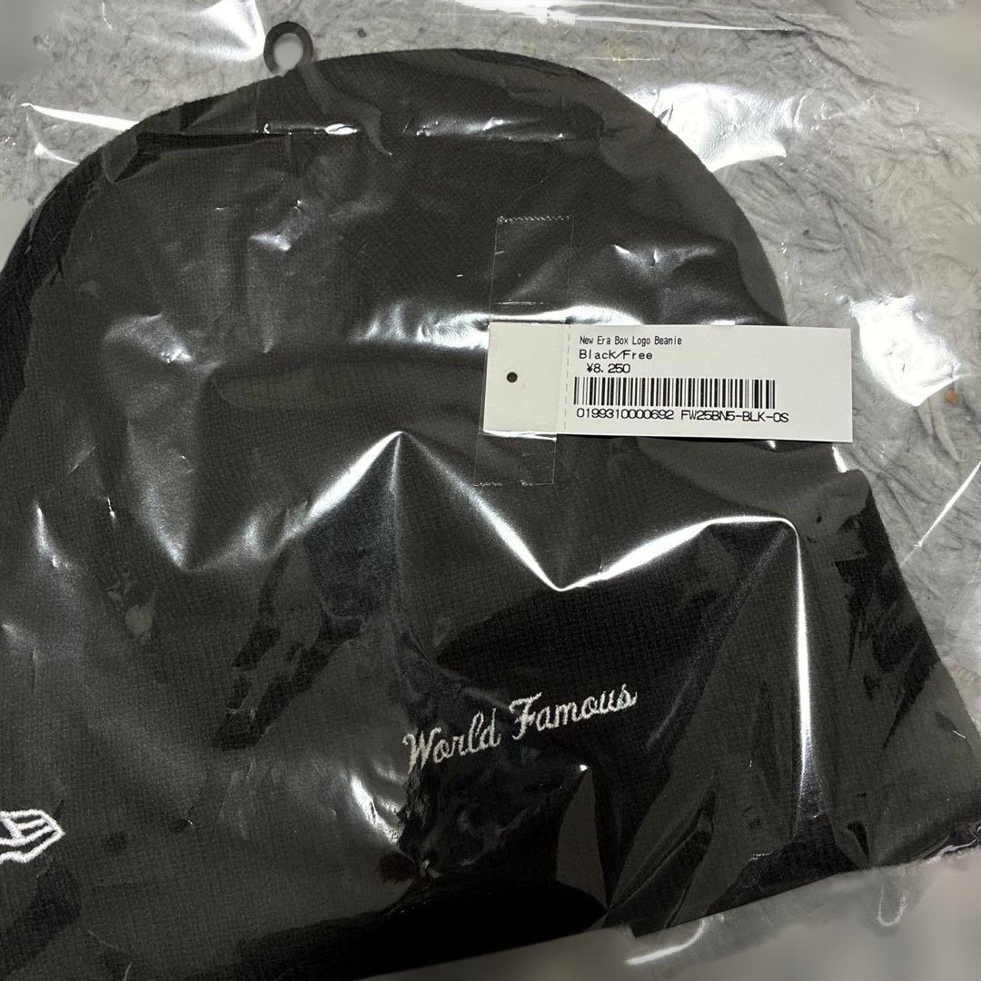 Supreme ボックスビーニーブラック