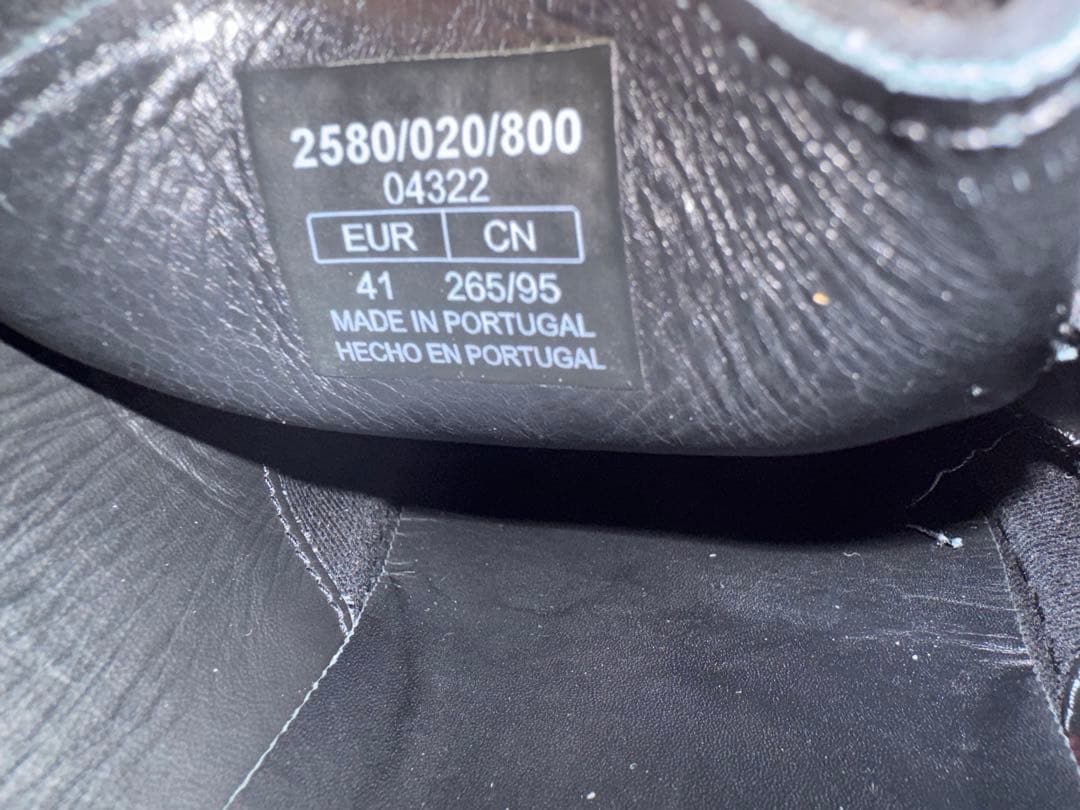 ZARA Clarks ワラビーベース ブラック 41(26.5cm)