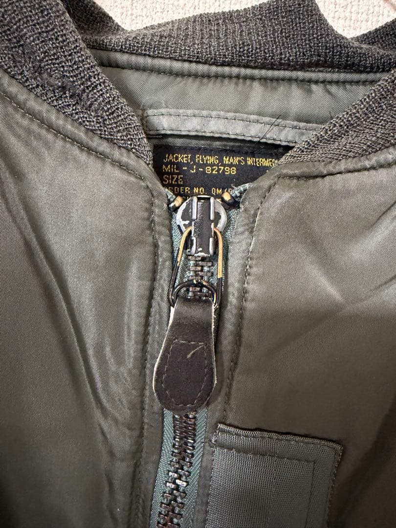 90's BRENTS MA-1 50's復刻モデル　L