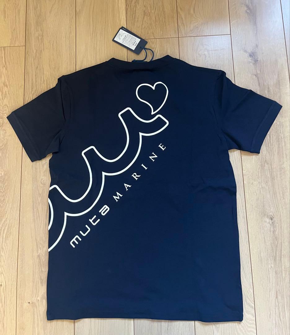 muta MARINE ネイビー アンカー柄 Tシャツ　未使用