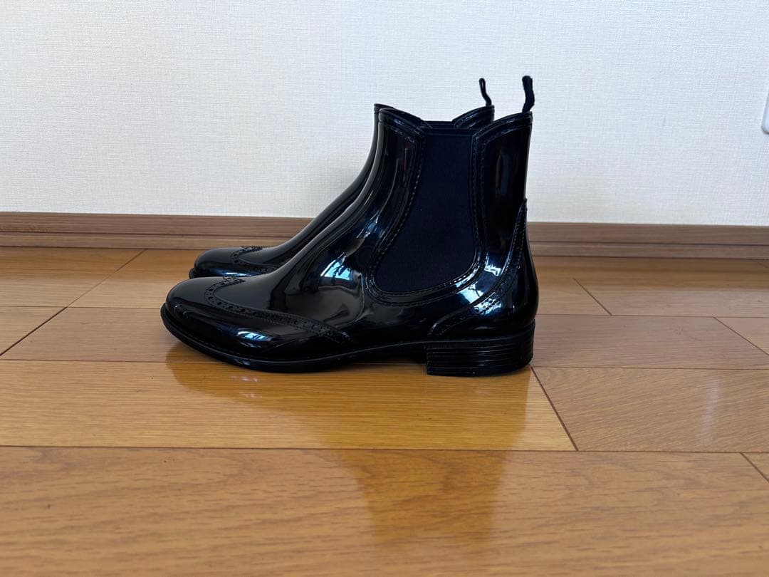 Traditional Weatherwear 黒ゴム製レインブーツ　サイズ39