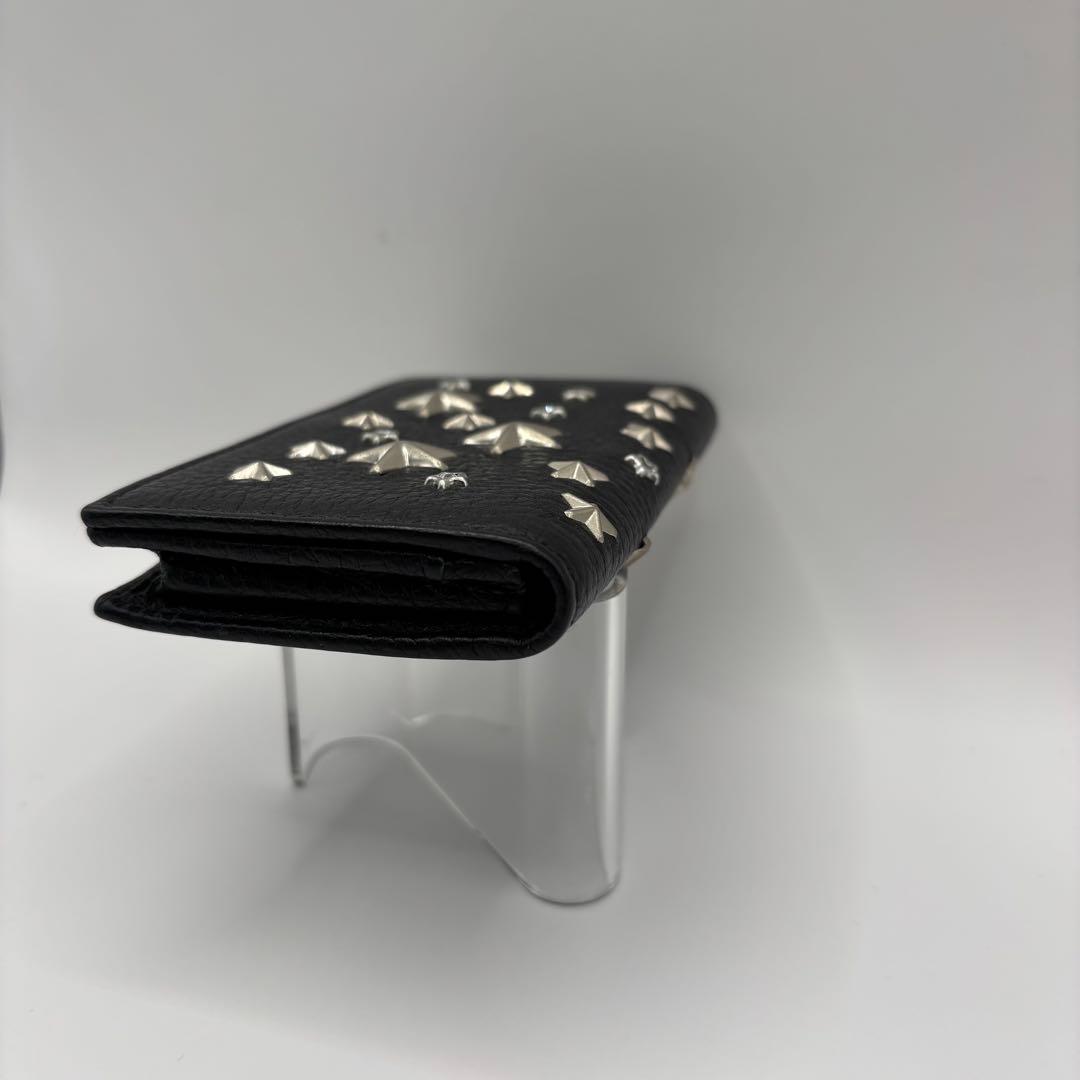 jimmy choo 名刺入れ　カードケース　ブラック　スタッズ