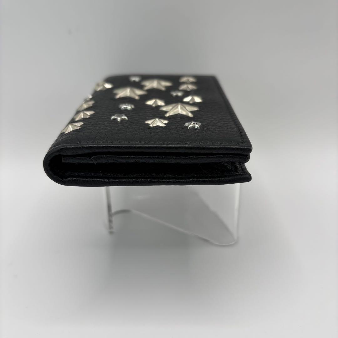 jimmy choo 名刺入れ　カードケース　ブラック　スタッズ