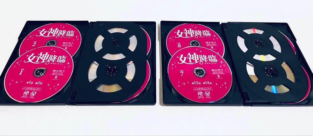 女神降臨　日本版　【全16巻】　レンタル版DVD 全巻セット　チャウヌ　韓国