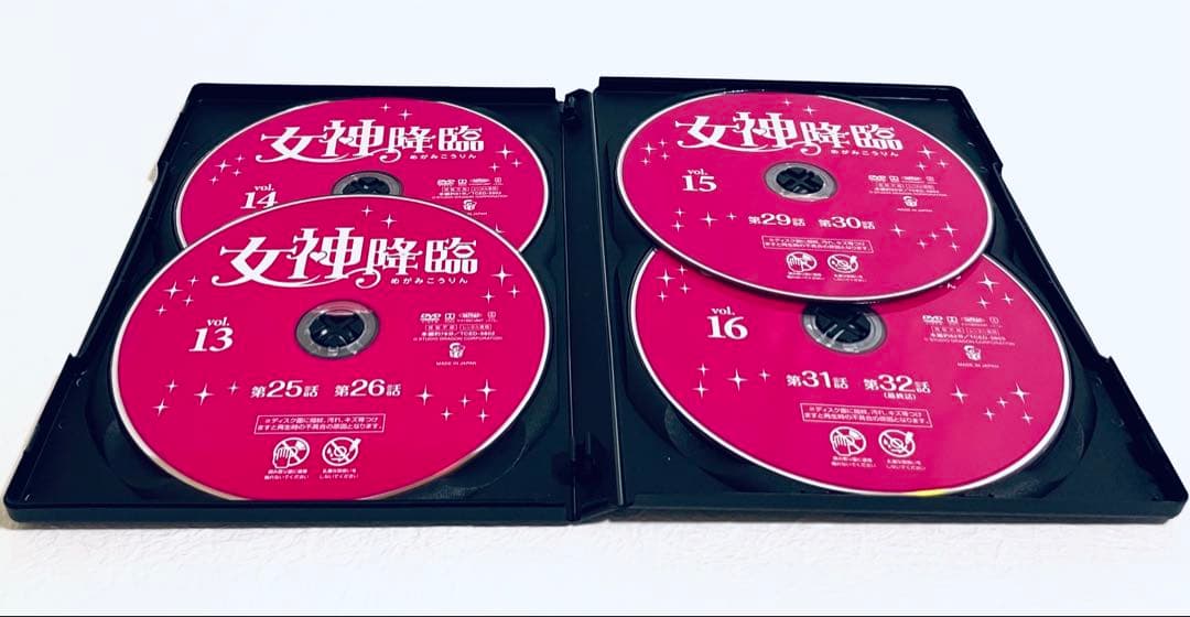 女神降臨　日本版　【全16巻】　レンタル版DVD 全巻セット　チャウヌ　韓国