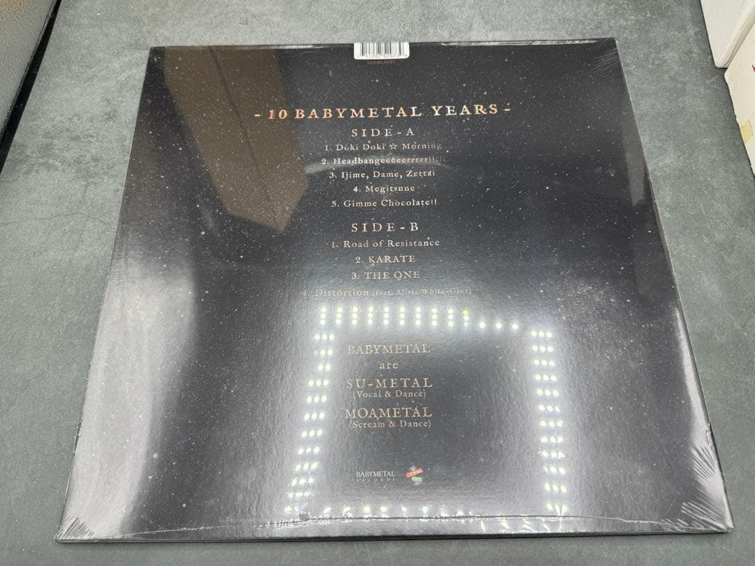 未開封新品 LP 10 BABYL YEARS GOLD VINYL