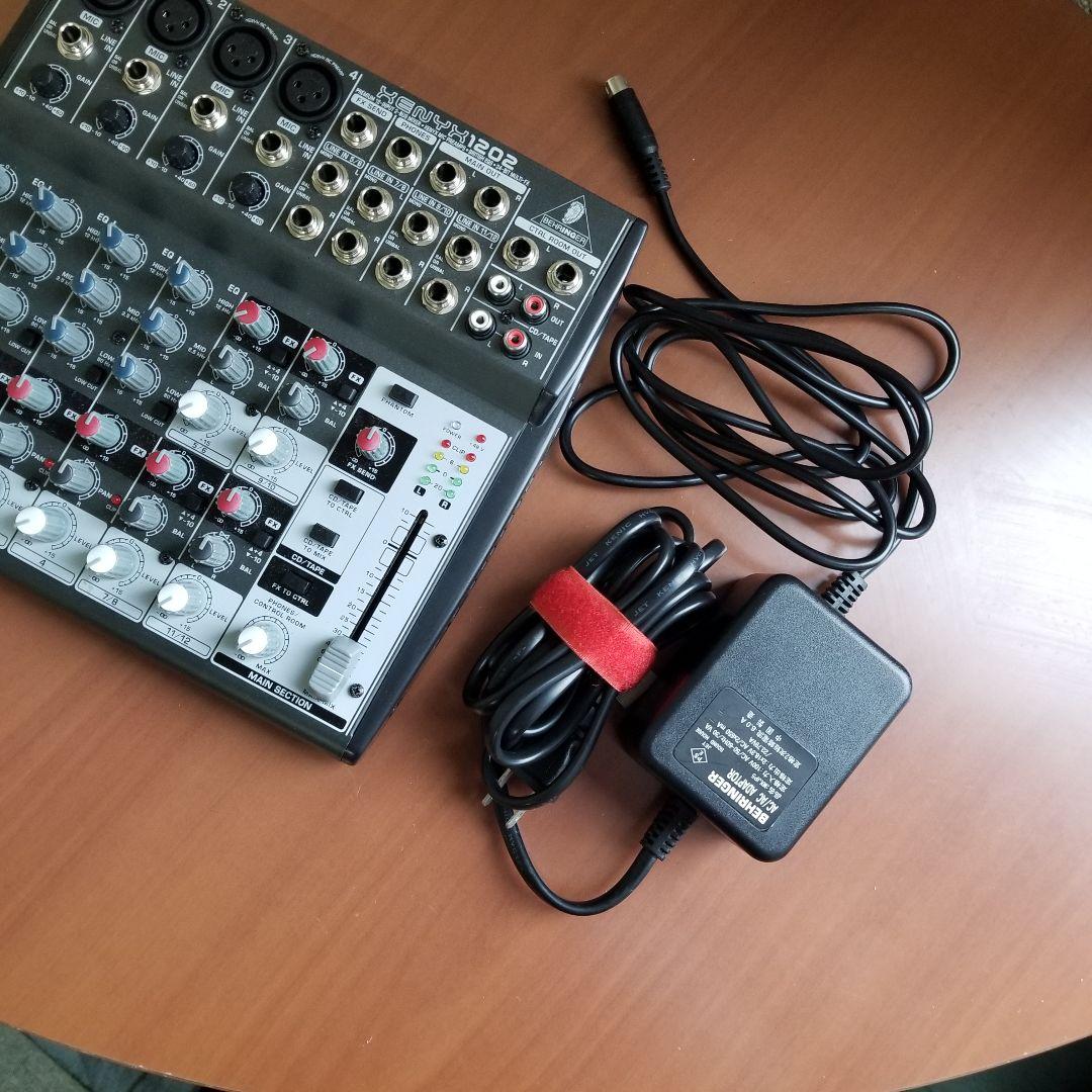 【美品】BEHRINGER 12ch アナログ・ミキサー XENYX1202