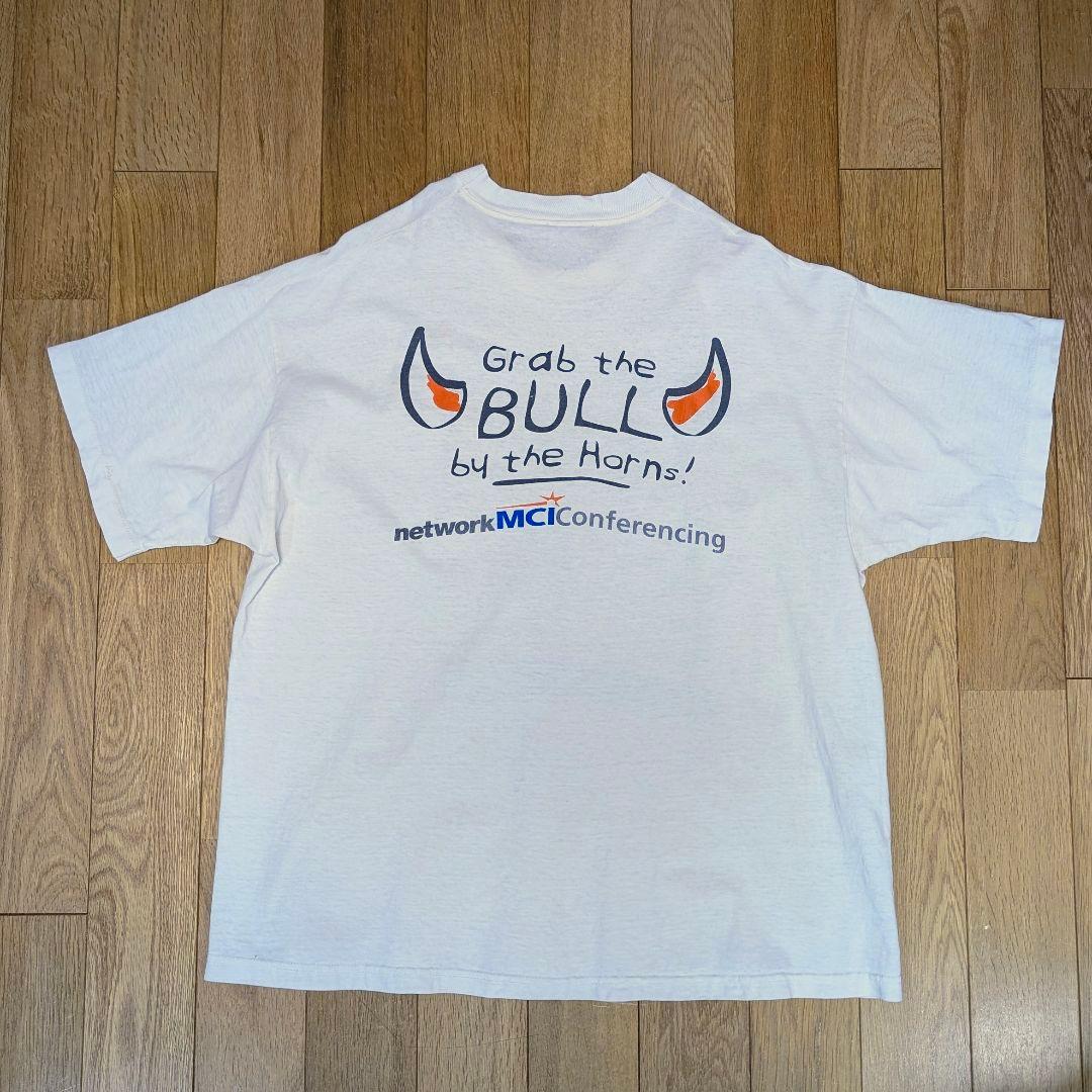 ​90s NIRI 企業物Tシャツ 三軒茶屋THREE購入 XL相当 ボックス