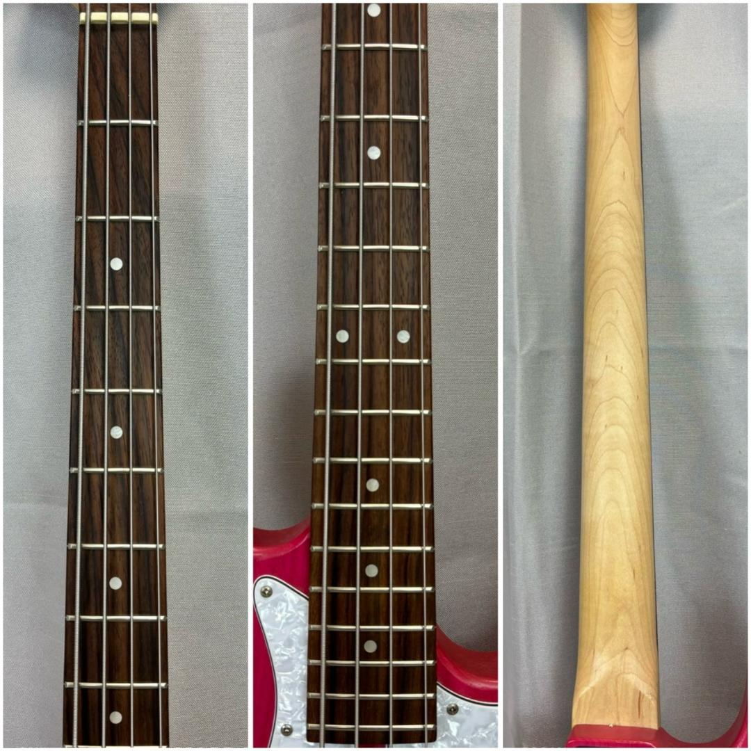 美品　バッカス ベース　WJB-500R ASH PNK-SM