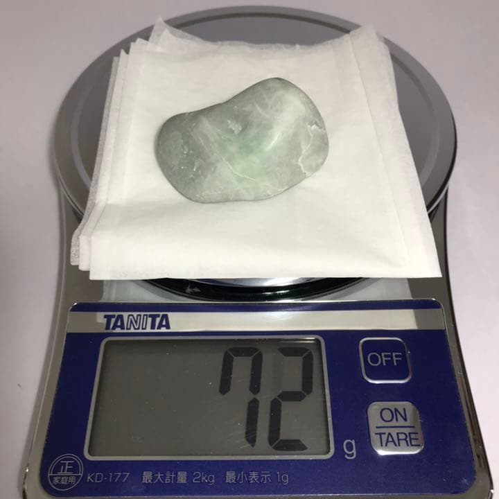 糸魚川翡翠原石【海岸】72ｇ