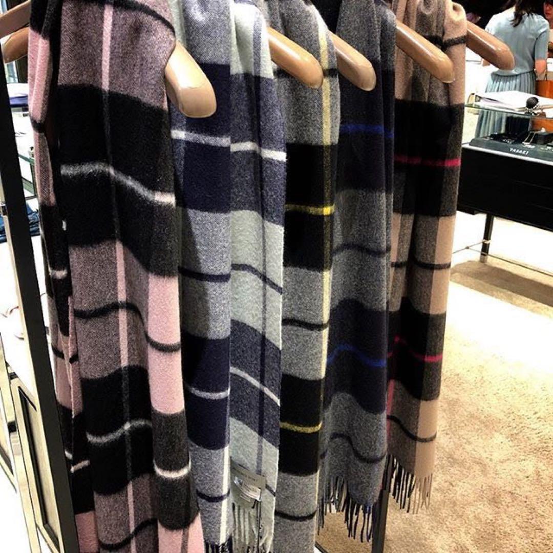 人気完売☆The SECRETCLOSET別注 ジョンストンズ ストール☆新品