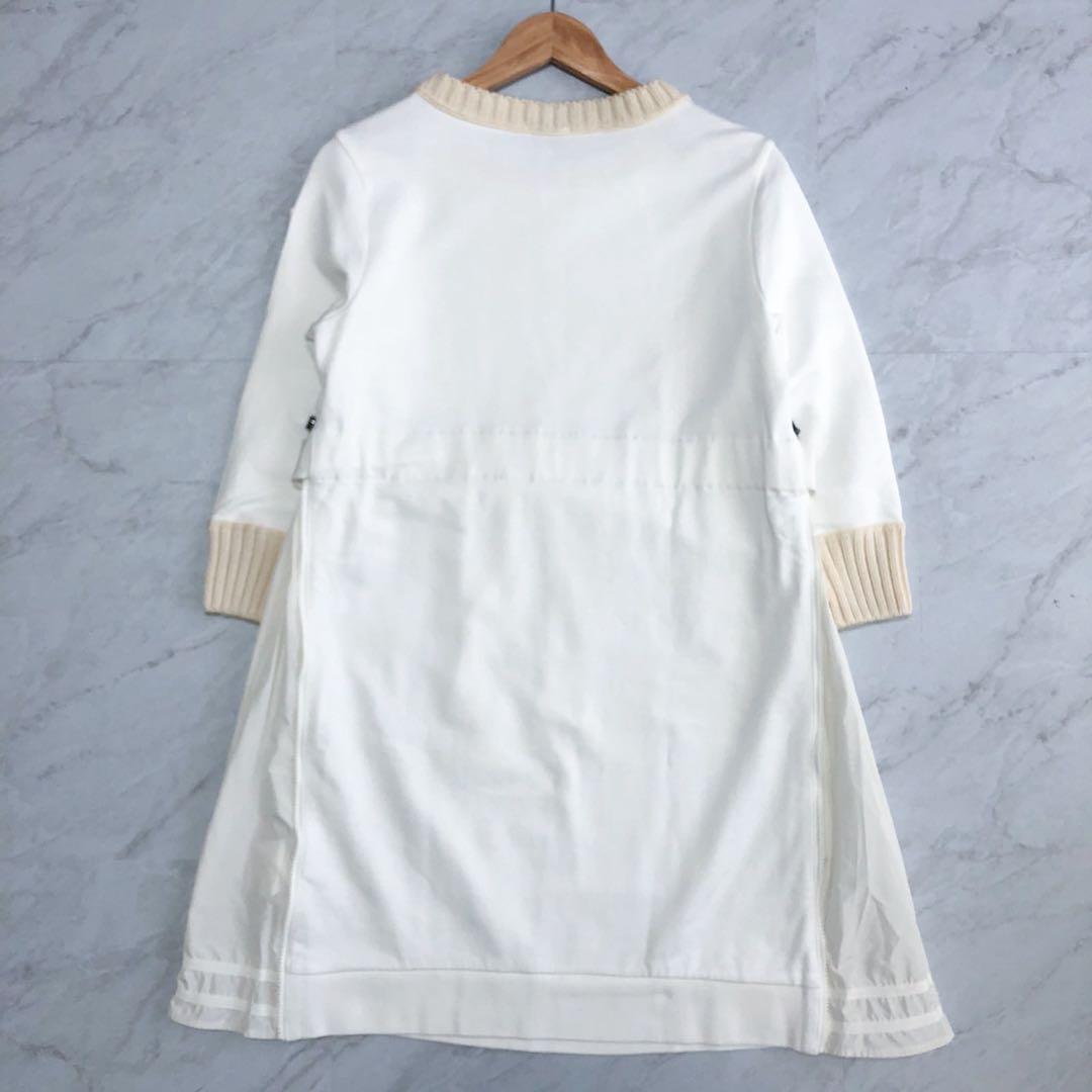 【極美品】MONCLER ニット ワンピース 2way フリル マグリア XS