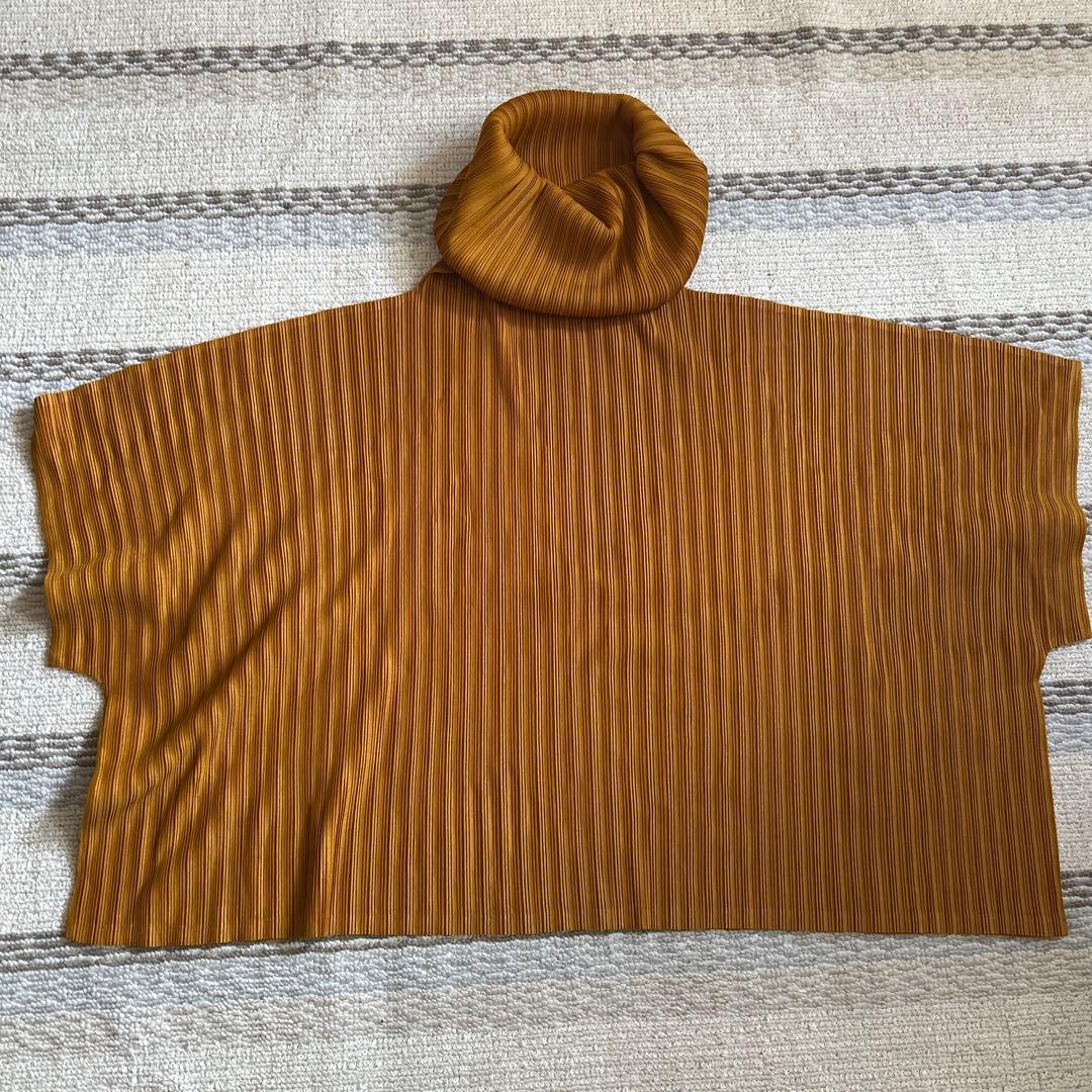 PLEATS PLEASE タートルネック プリーツトップス
