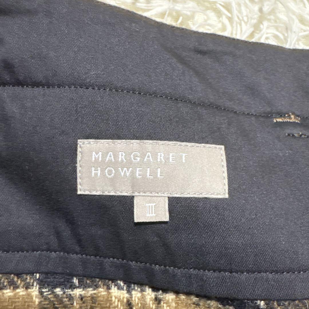 極美品✨ MARGARET HOWELL タータンチェック スカート プリーツ