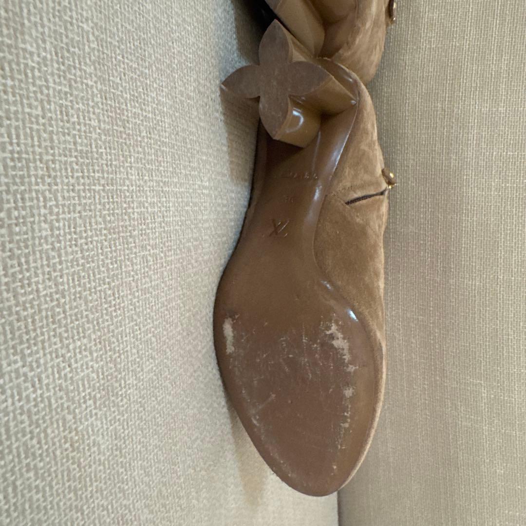 LOUIS VUITTON◆シルエットライン アンクルブーツ