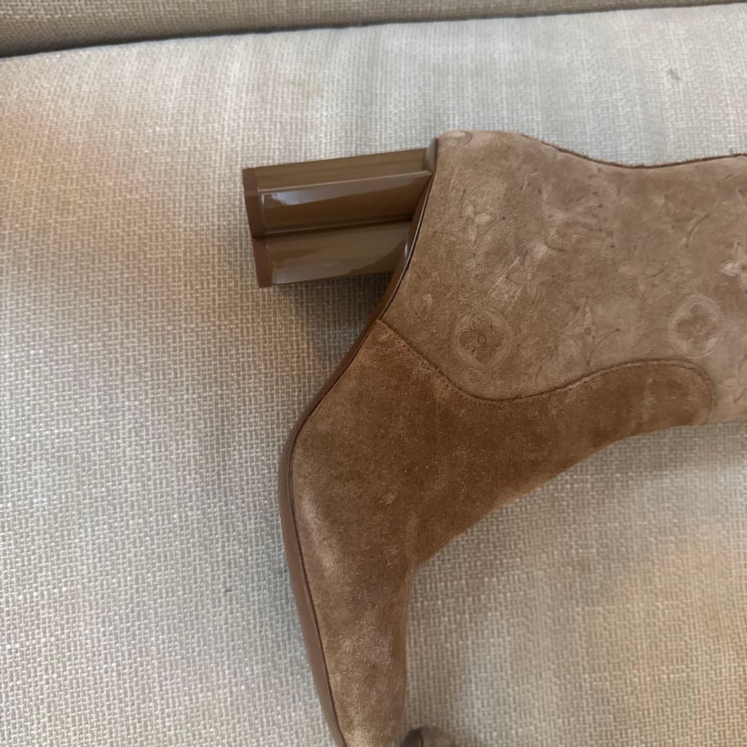 LOUIS VUITTON◆シルエットライン アンクルブーツ