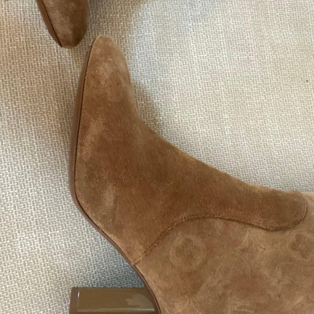 LOUIS VUITTON◆シルエットライン アンクルブーツ