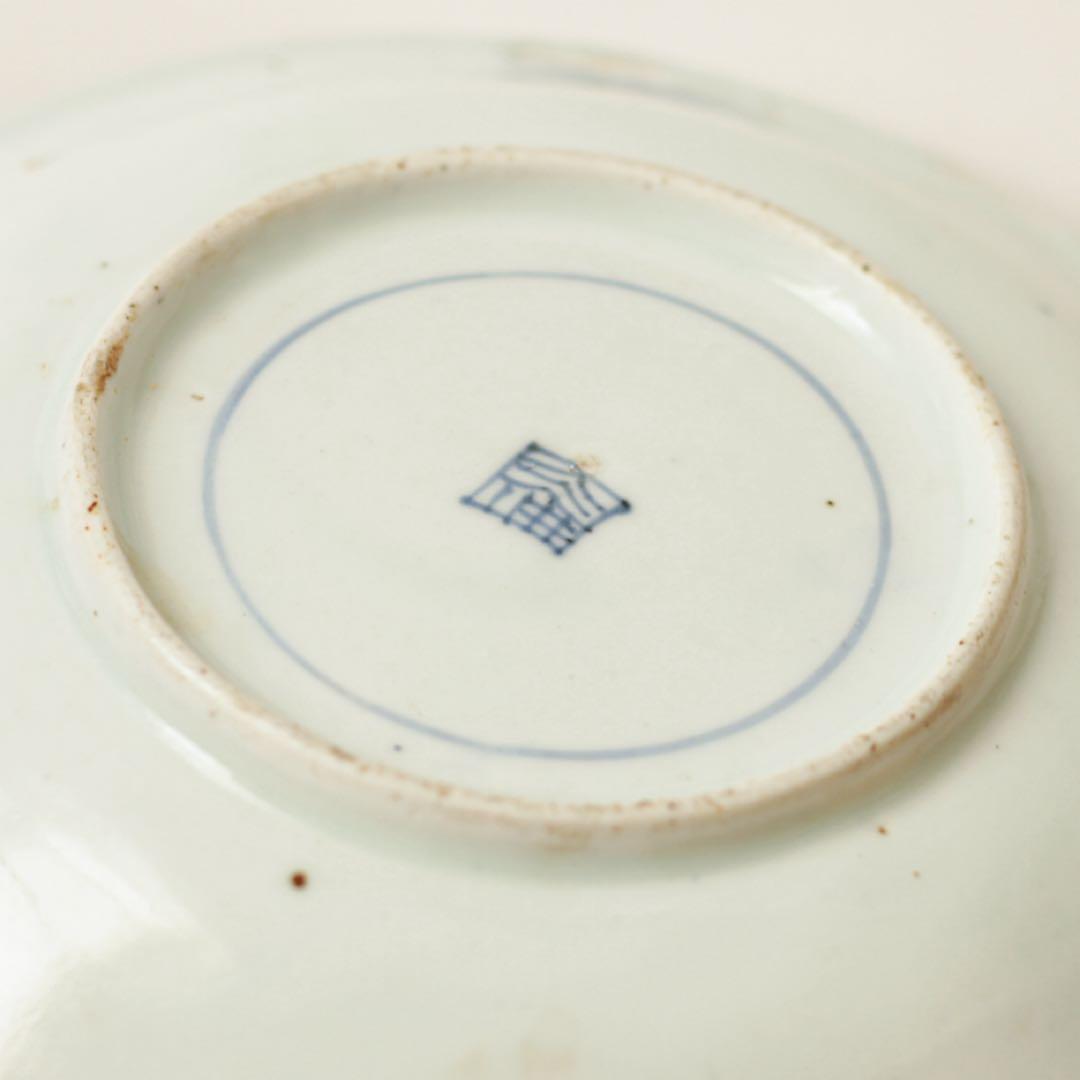 伊万里　古伊万里　江戸　後期　6寸皿　鳳凰