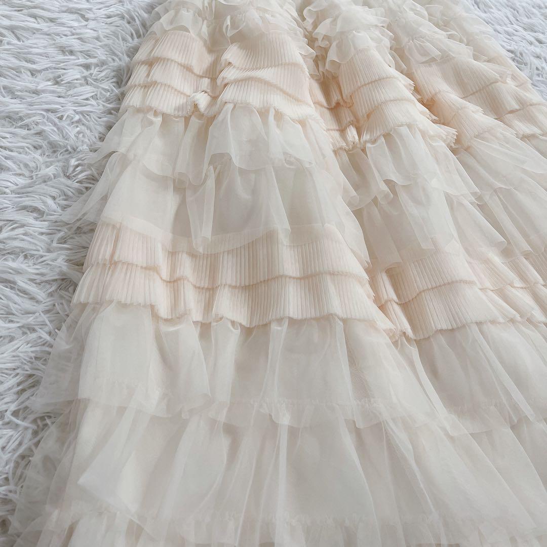Ꮋer lip to Loved one Tulle Skirt 【S】