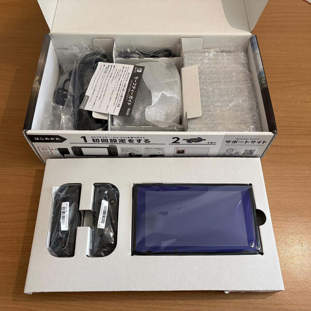 Nintendo Switch モンスターハンターライズ エディション 本体美品