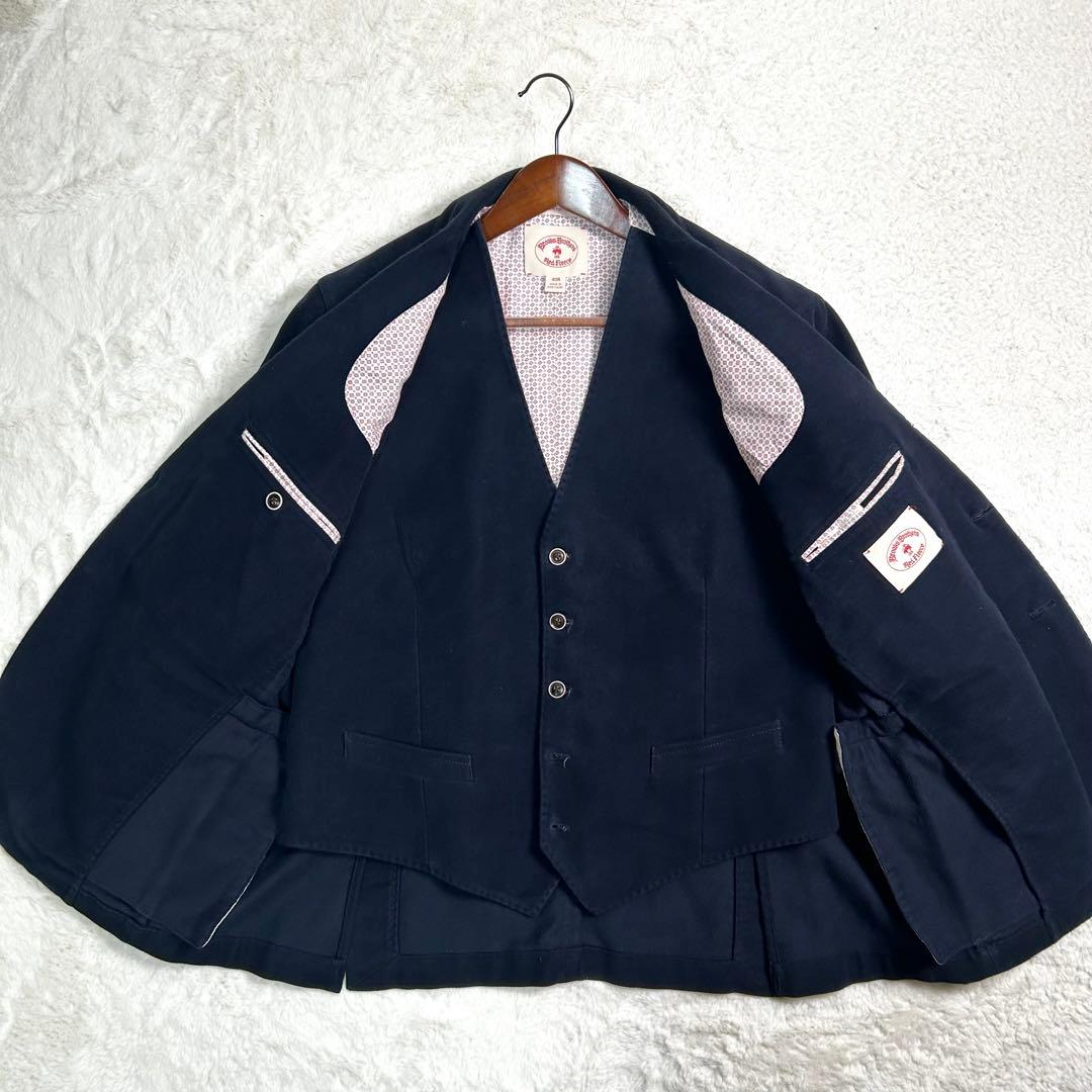 希少✨Brooks Brothers テーラードジャケット　ジレ　2点セット