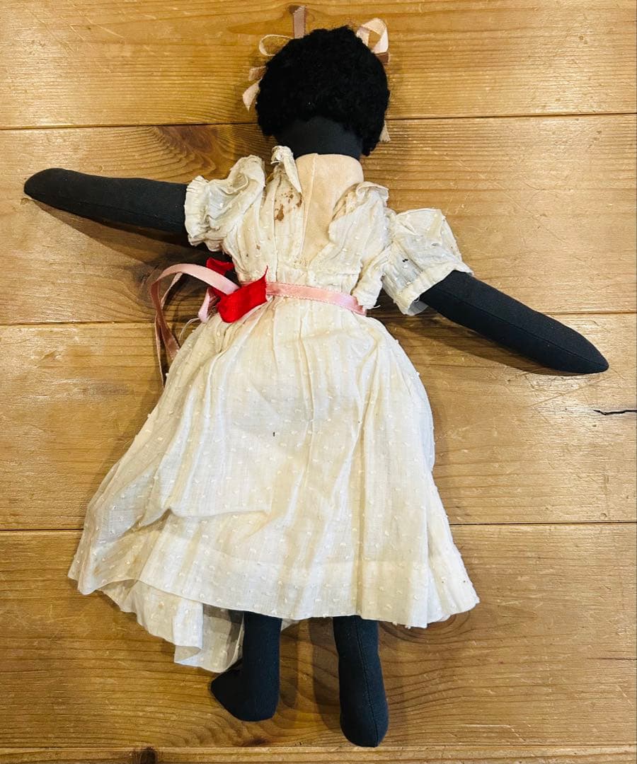 人形 ドール 50s 60s 黒人 クロンボ 手作り ハンドメイド ヴィンテージ