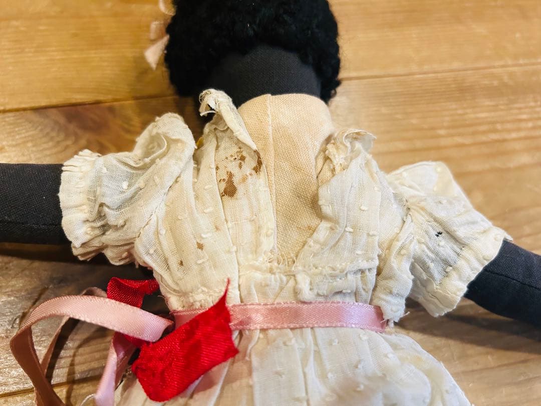人形 ドール 50s 60s 黒人 クロンボ 手作り ハンドメイド ヴィンテージ