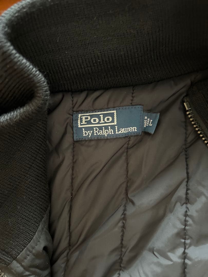 ラルフローレン Polo by Ralph Lauren 黒 コート Lサイズ