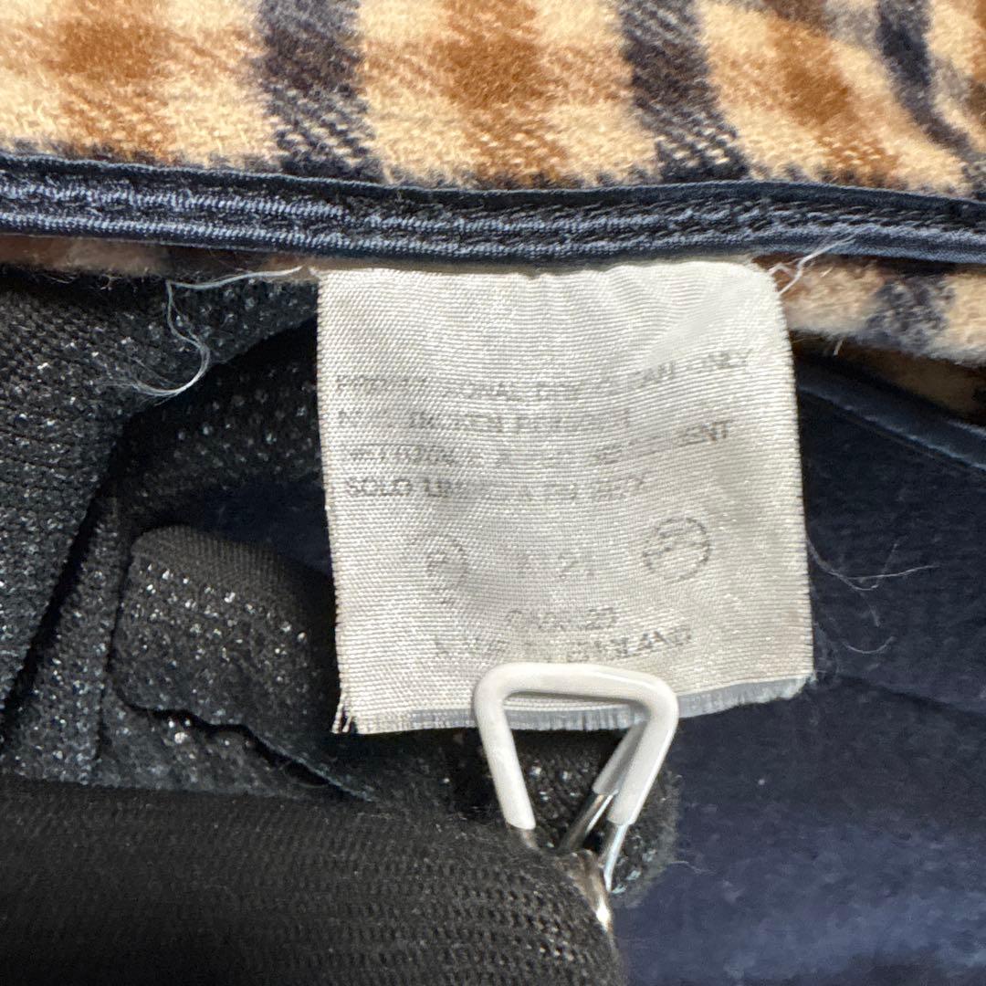 アクアスキュータム　ダッフルコート　XL チェック裏地