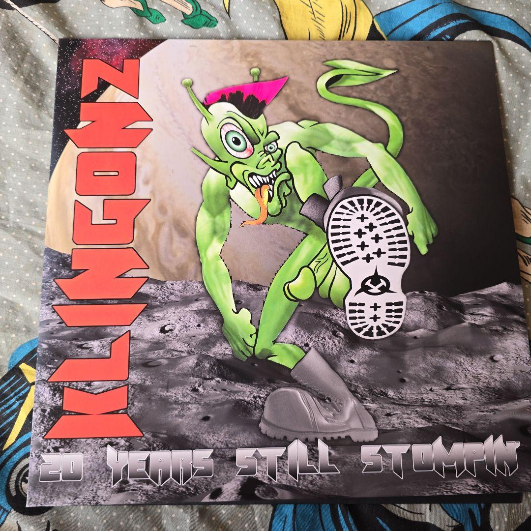 KLINGONZ/STILL STOMPIN 緑盤　サイコビリー　ハードコア