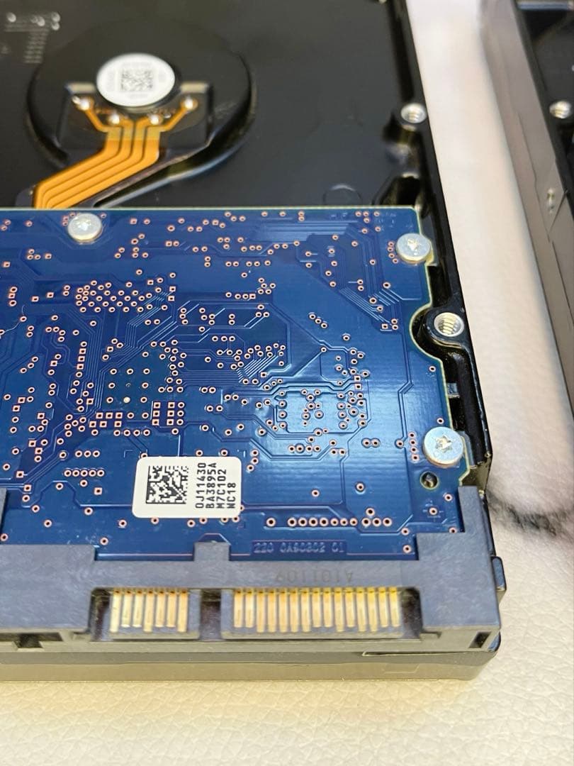 【動作確認OK】HDD 2TB×2台 & 1TB×2台 計4台セット3.5インチ