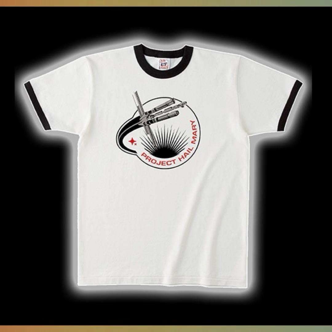 映画『プロジェクト・ヘイル・メアリー』オリジナルリンガーTシャツ（XLサイズ）