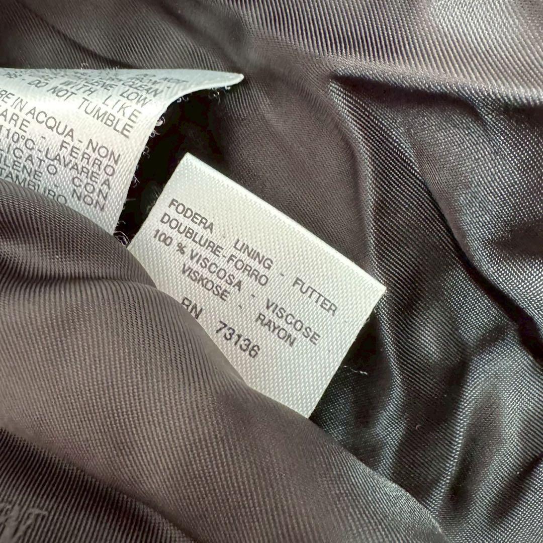 Max Mara ロングコート ブラック 42 キレイめ 上品 カシミア混