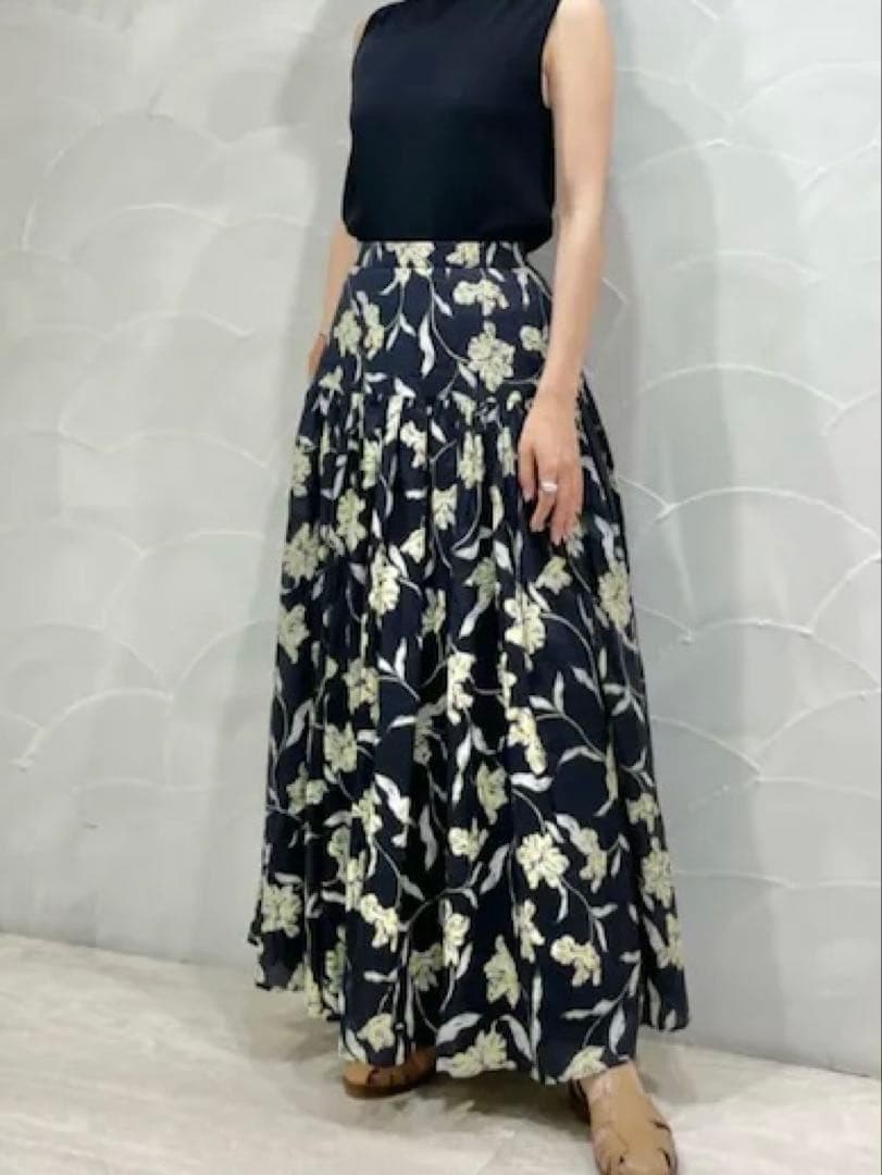 【未着用】トゥモローランド別注MARIHA 花の香りのスカート36