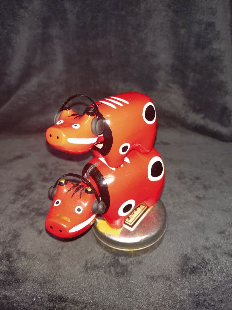 野沢民芸　ヘッドフォンべこ2号（新品）
