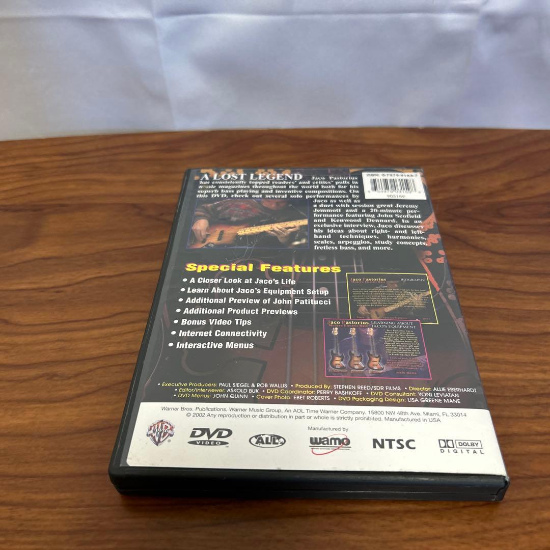 ジャコパストリアス ベース　スコアブック　CD DVD セット
