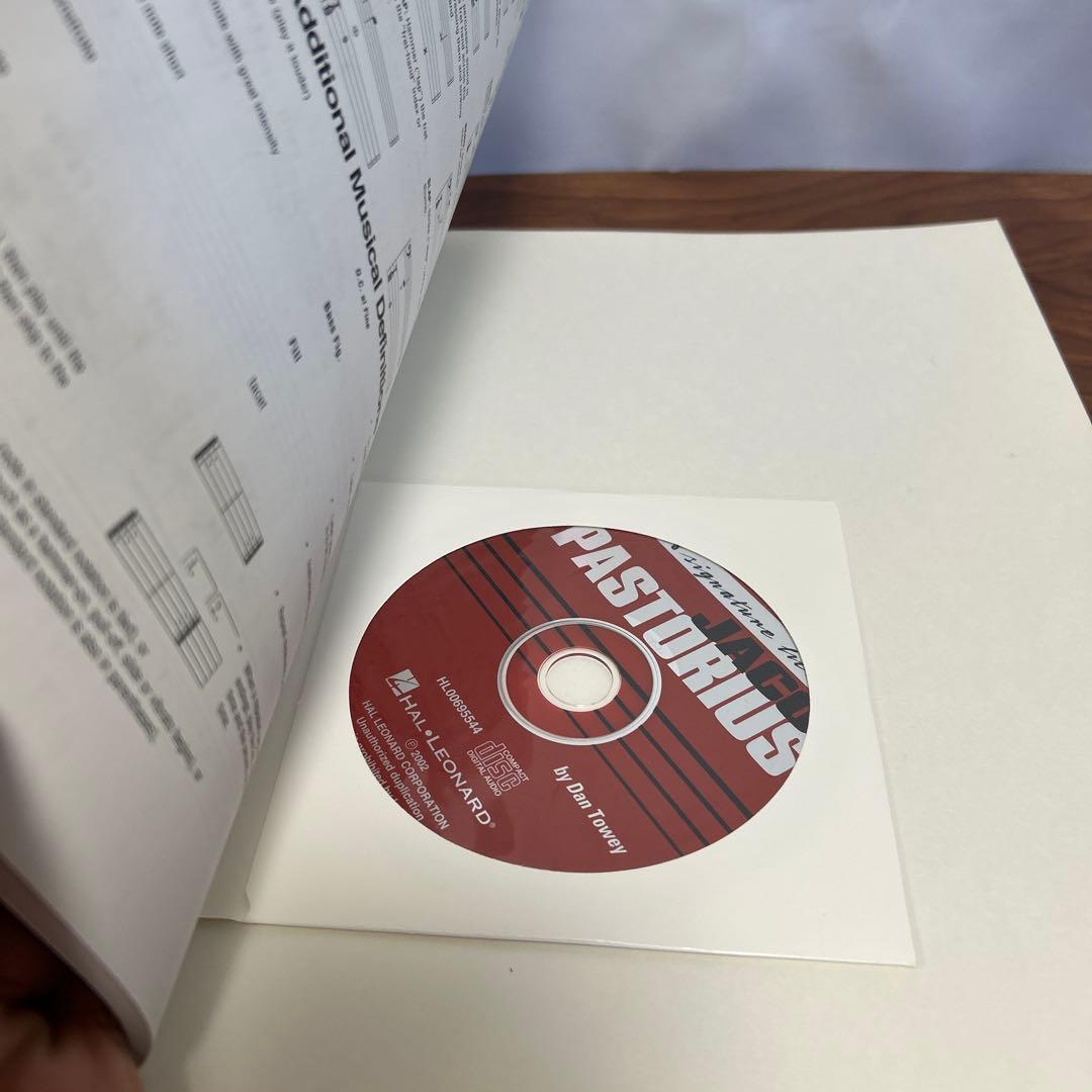 ジャコパストリアス ベース　スコアブック　CD DVD セット