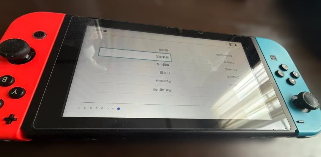 SWITCH本体バッテリー強化版箱　付属品全部有り+SD 128GB+おまけ