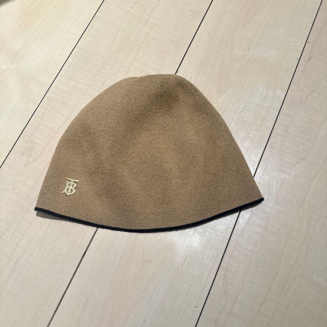 Burberry バーバリー　ビーニーキャップ　リバーシブル