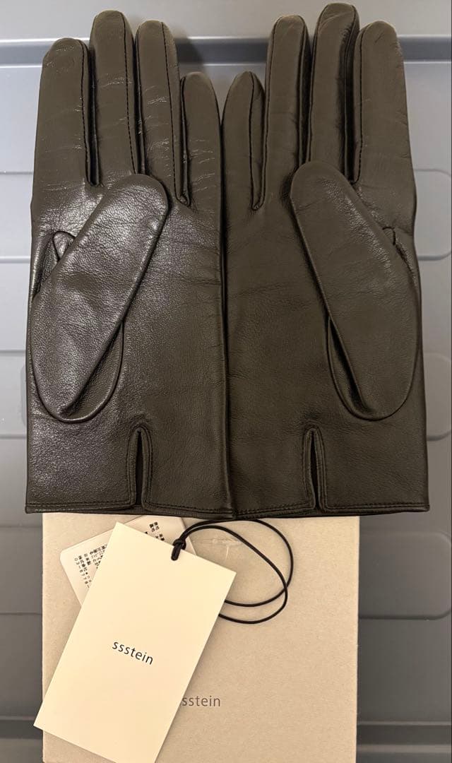【ssstein 】 LEATHER GLOVE